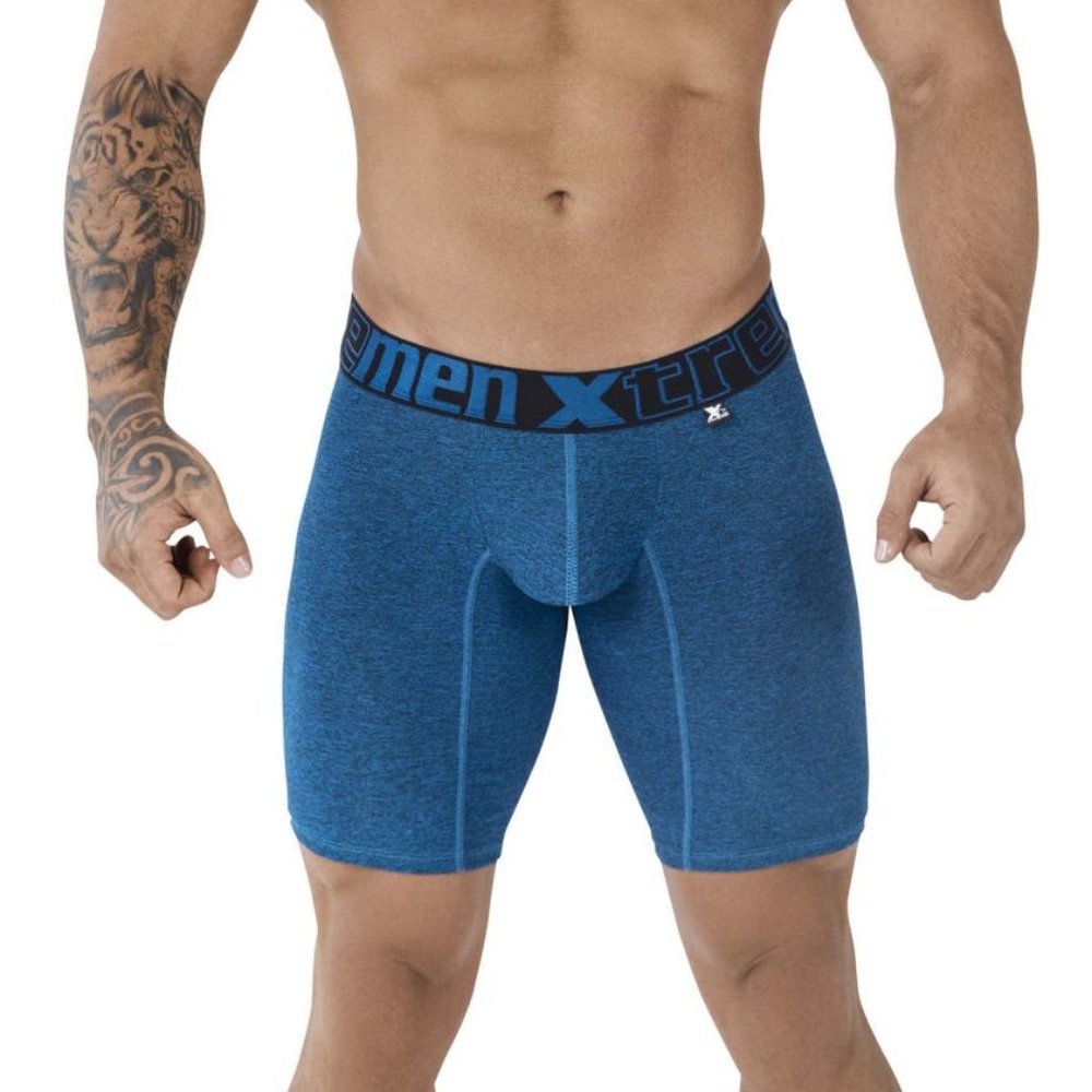 Xtremen 51485 Microfiber Athletic Boxer Briefs (XL)